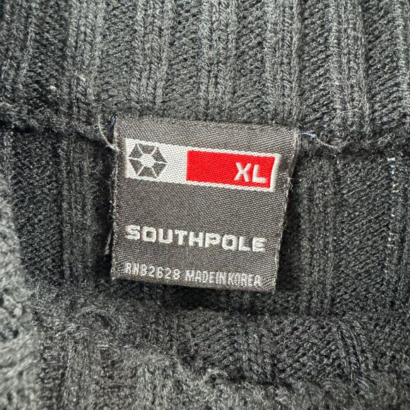 South Pole authentic collection RN 82628 ribbed knit sweater. - Picture 3 of 4